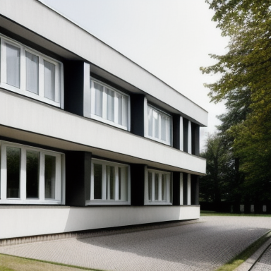 Bauhaus building in Dessau, Germany