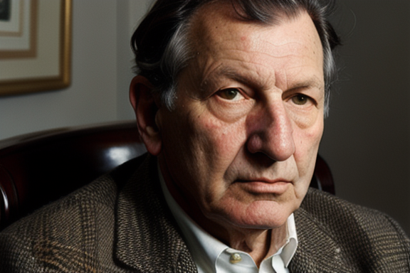 Portrait of Lucian Freud