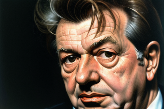 Portrait of Francis Bacon